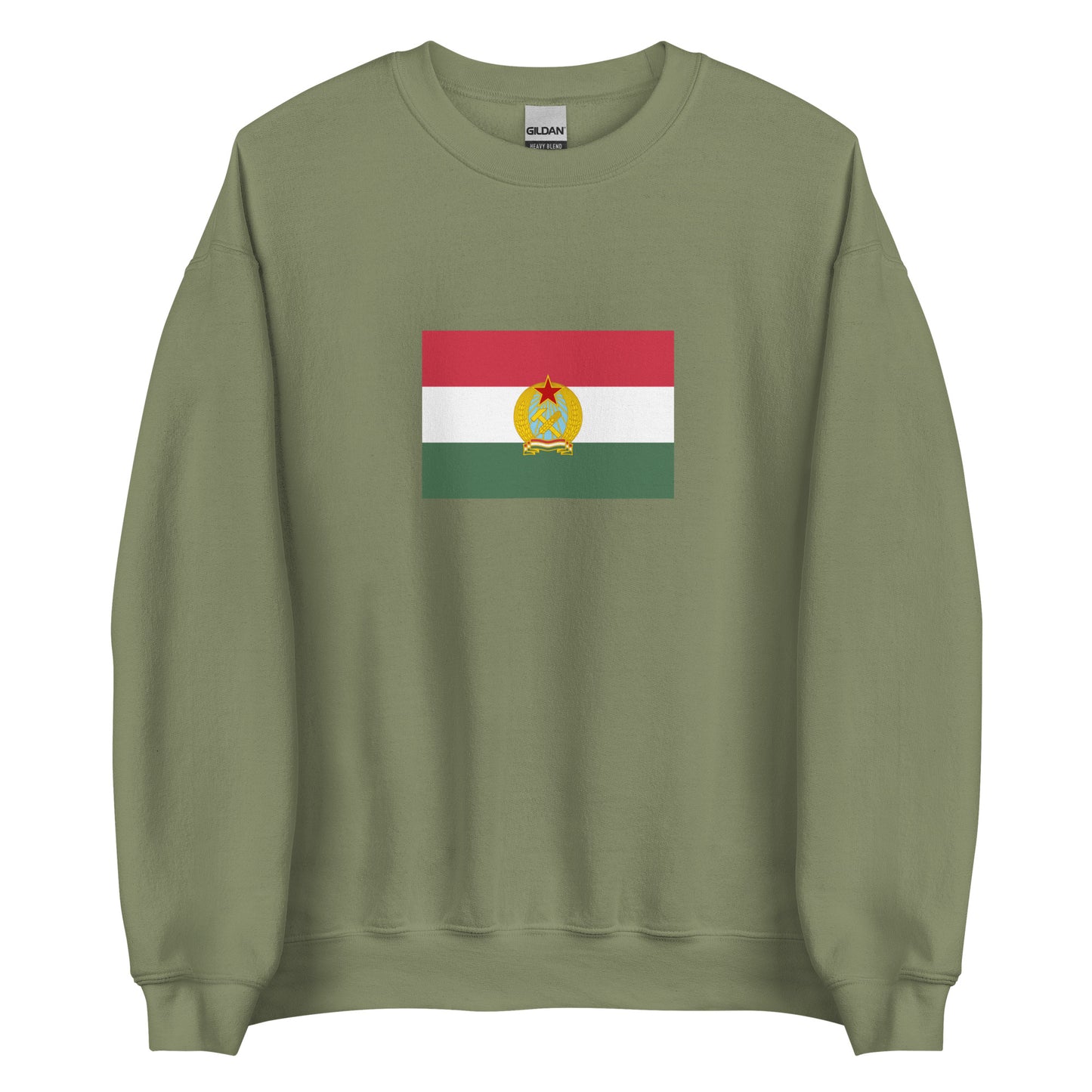 Hungary - Hungarian People's Republic (1949-1989) | Historical Hungarian Flag Interactive Sweatshirt