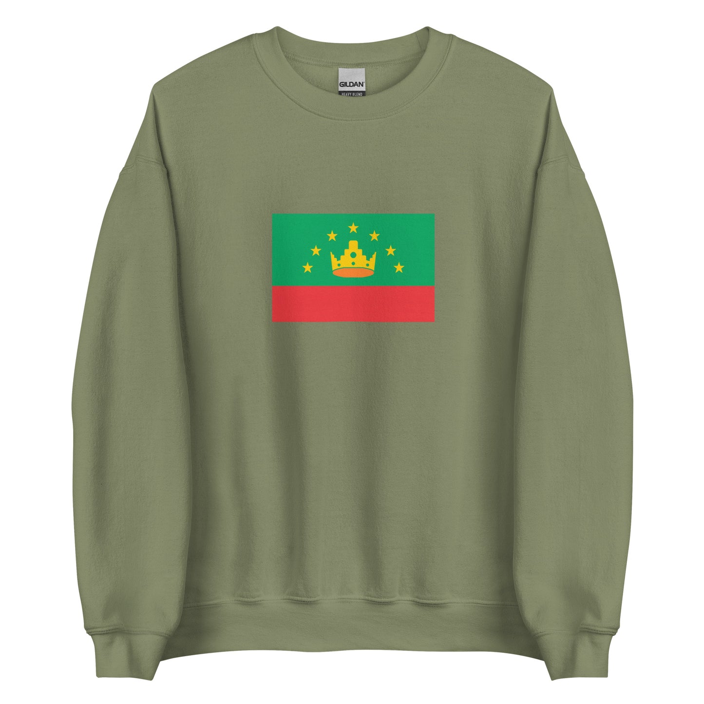 India - Kushan Empire (30-375) | Historical Indian Flag Interactive Sweatshirt