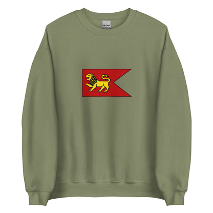 India - Pallava Kingdom (275-897) | Historical Indian Flag Interactive Sweatshirt