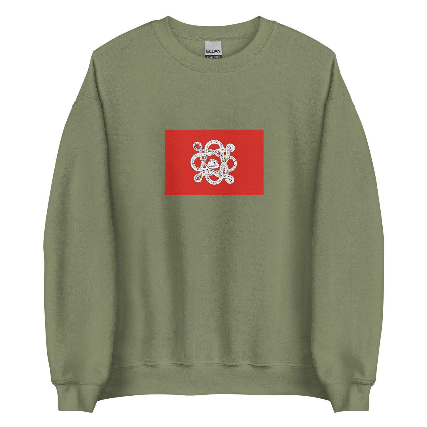 India - Kingdom of Manipur (1110-1949) | Historical Indian Flag Interactive Sweatshirt