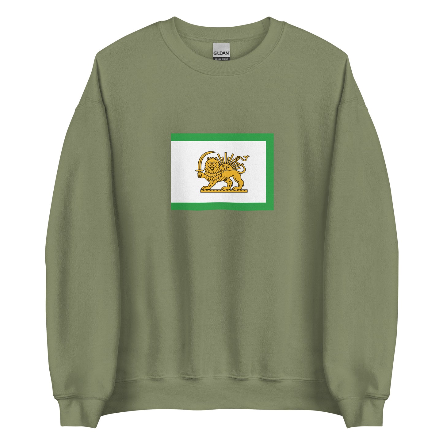 Iran - Qajar Dynasty II (1848-1907) | Historical Iran Flag Interactive Sweatshirt