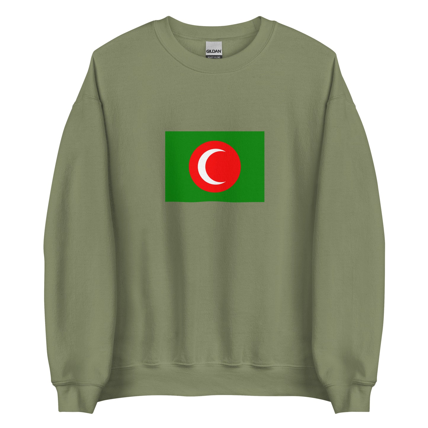 Iraq - Kingdom of Kurdistan (1921-1925) | Historical Iraqi Flag Interactive Sweatshirt