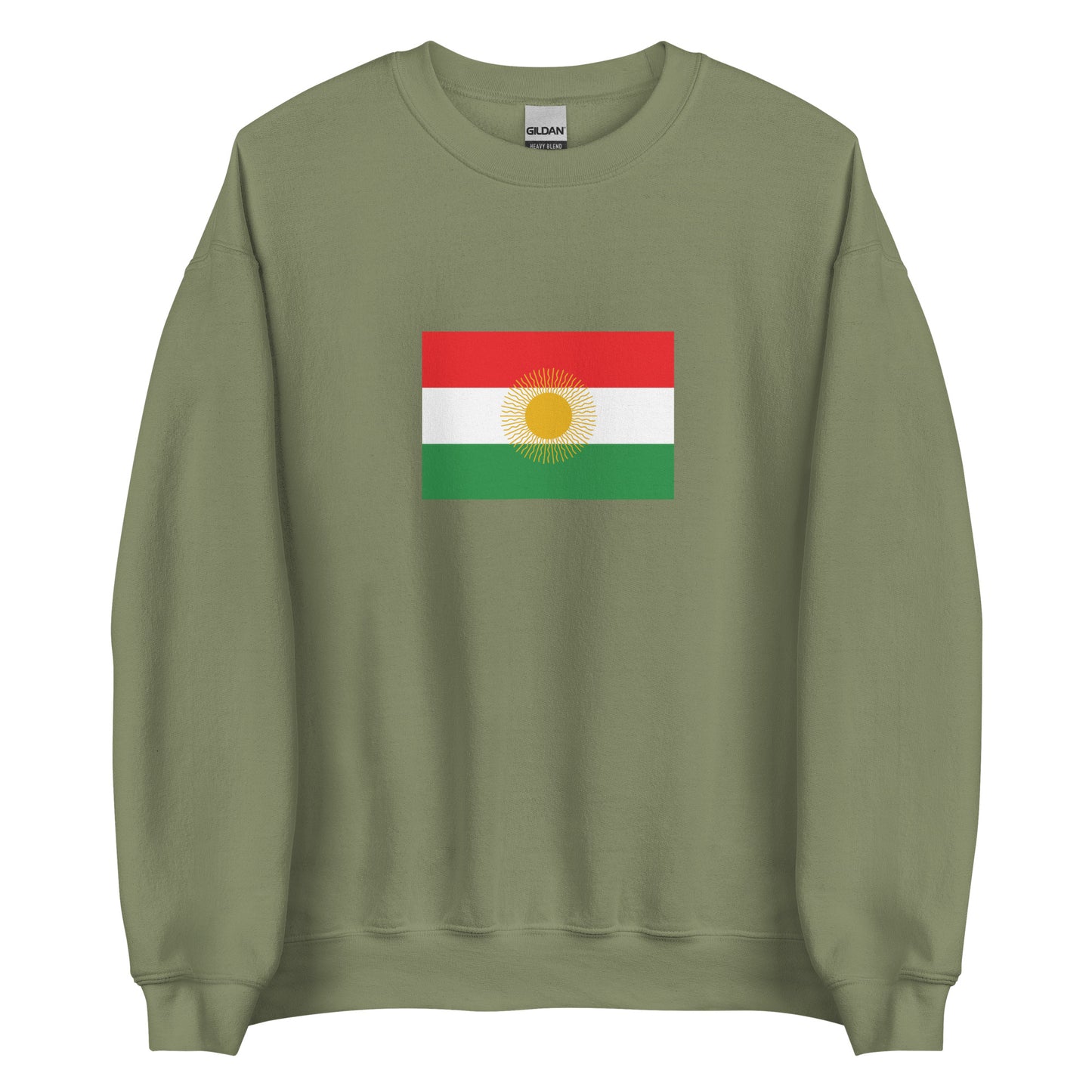 Iraq - Kurdish Republic of Ararat (1927-1931) | Historical Iraqi Flag Interactive Sweatshirt