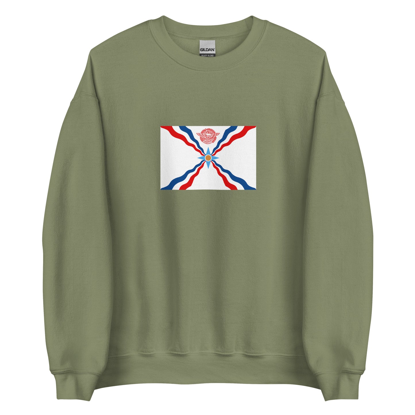 Israel - Neo-Assyrian Empire (911BC-609BC) | Historical Israeli Flag Interactive Sweatshirt