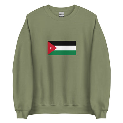 Jordan - Emirate of Transjordan (1921-1946) | Historical Jordanian Flag Interactive Sweatshirt