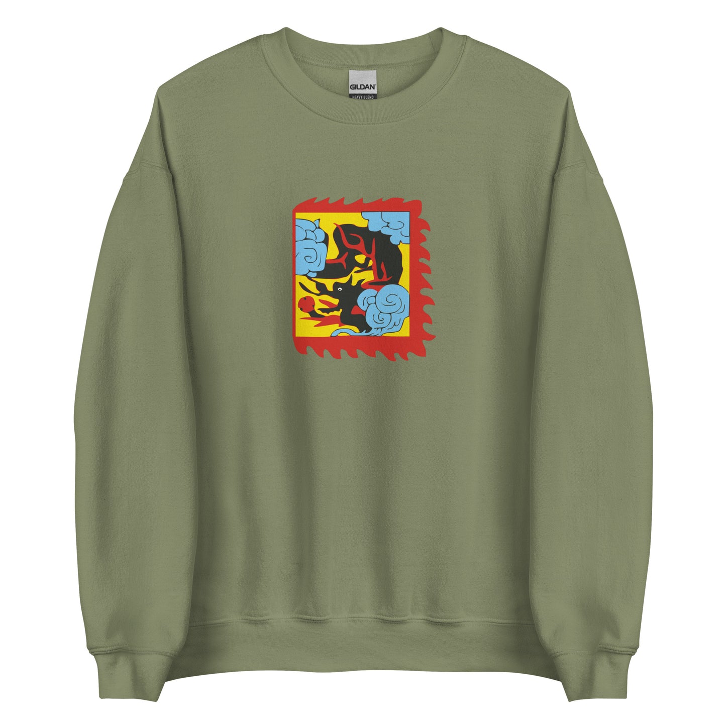 Korea - Joseon Dynasty (1392-1897) | Historical Korean Flag Interactive Sweatshirt