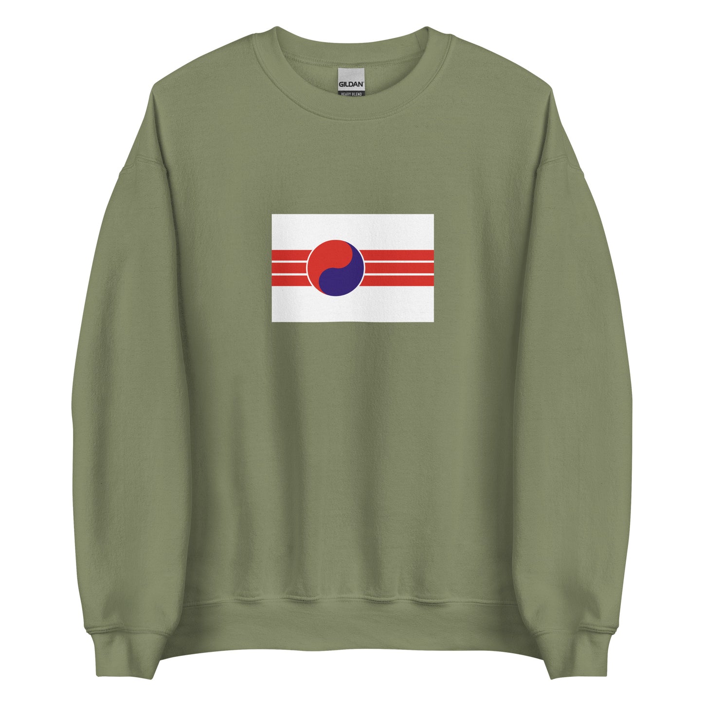 Korea - People's Republic of Korea (1945-1946) | Historical Korean Flag Interactive Sweatshirt