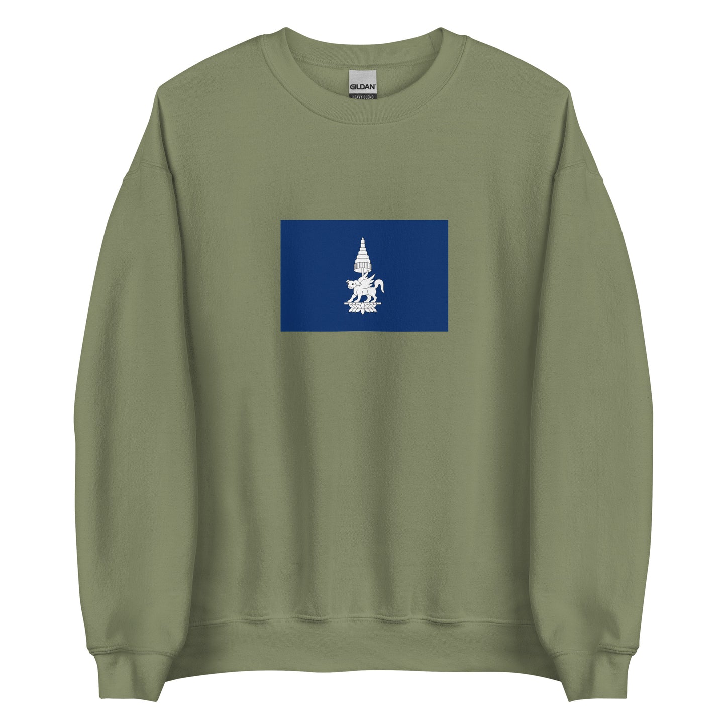 Laos - Kingdom of Champasak (1713-1947) | Historical Laos Flag Interactive Sweatshirt