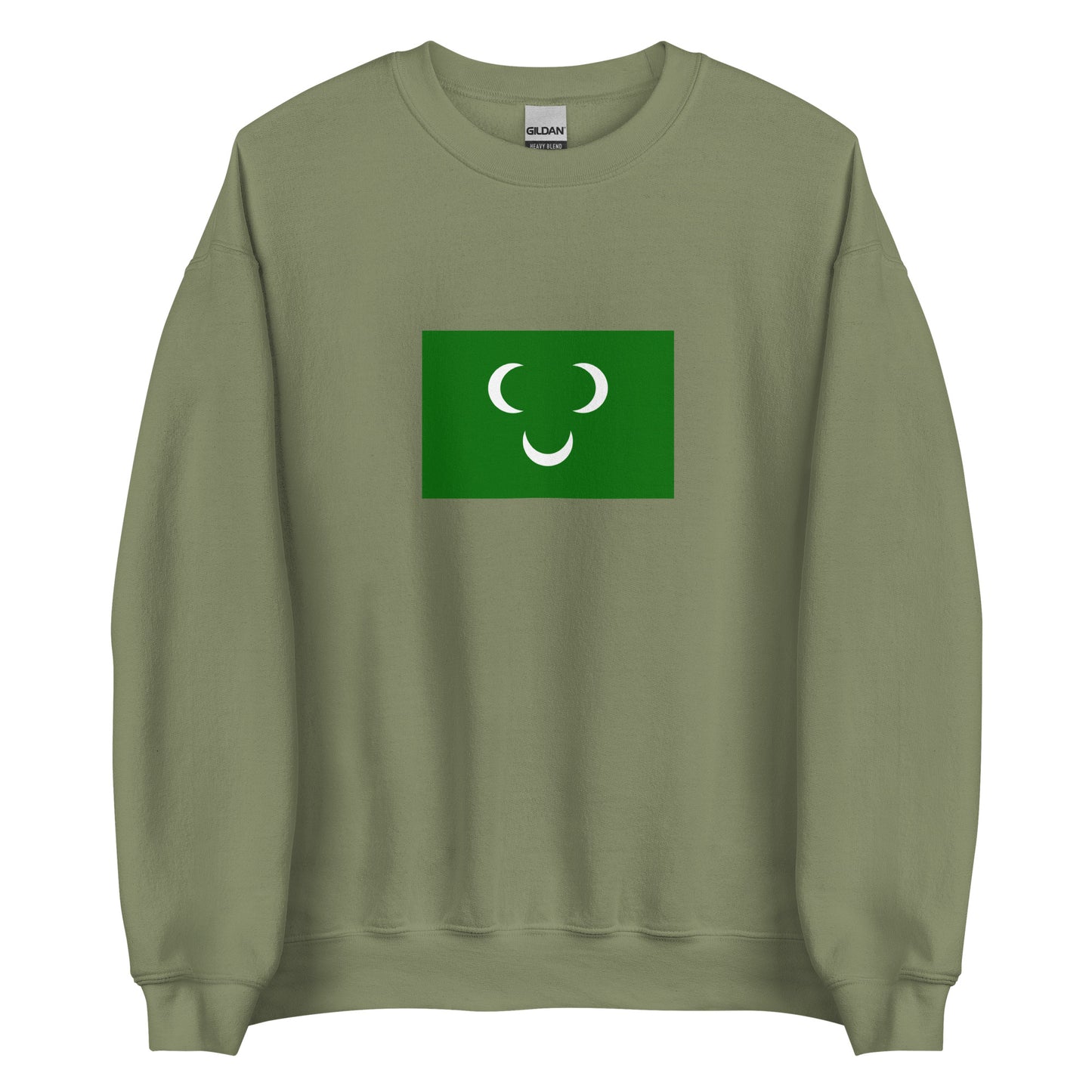 Libya - Ottoman Tripolitania (1551-1912) | Historical Libyan Flag Interactive Sweatshirt