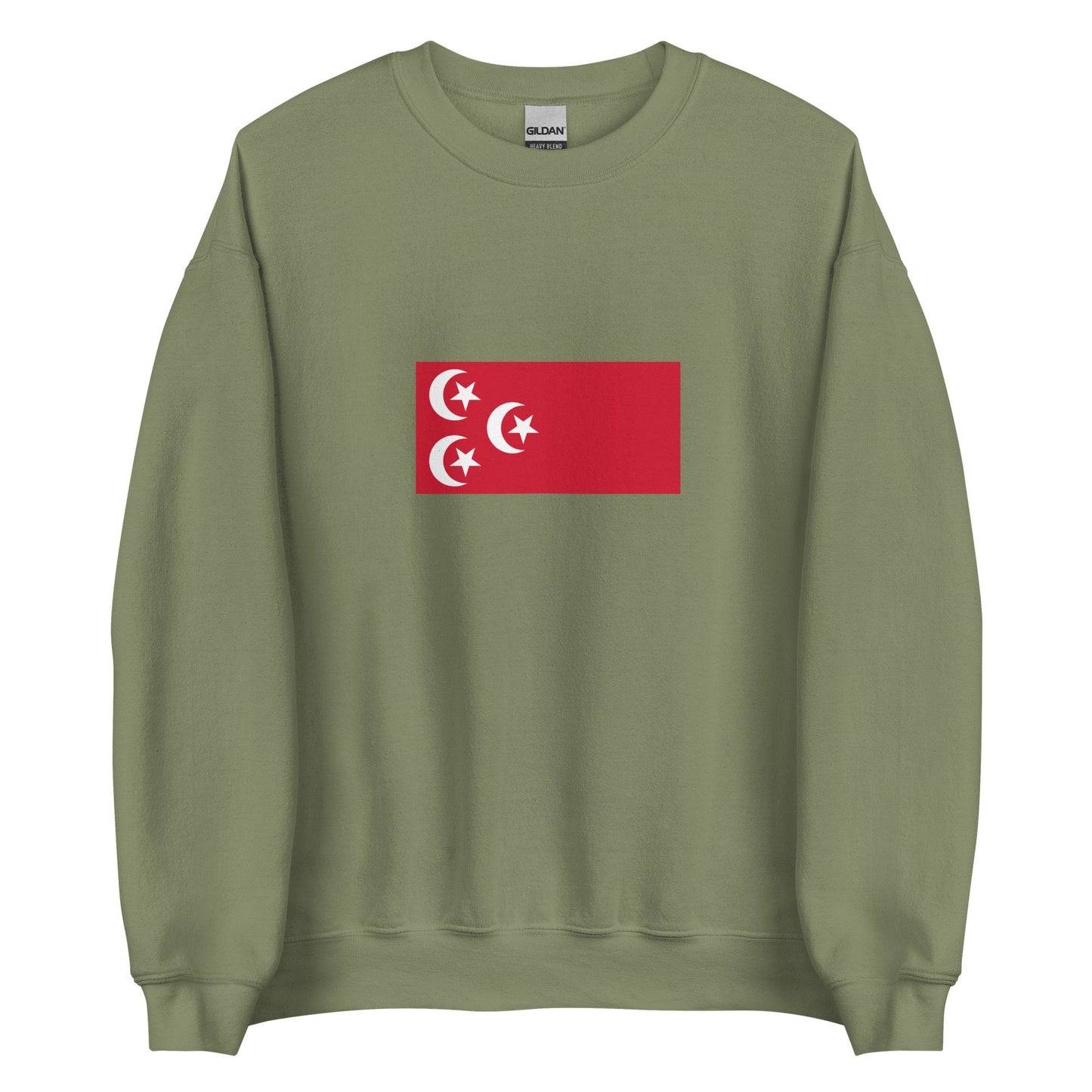 Libya - Sultanate of Egypt (1914-1922) | Historical Libyan Flag Interactive Sweatshirt