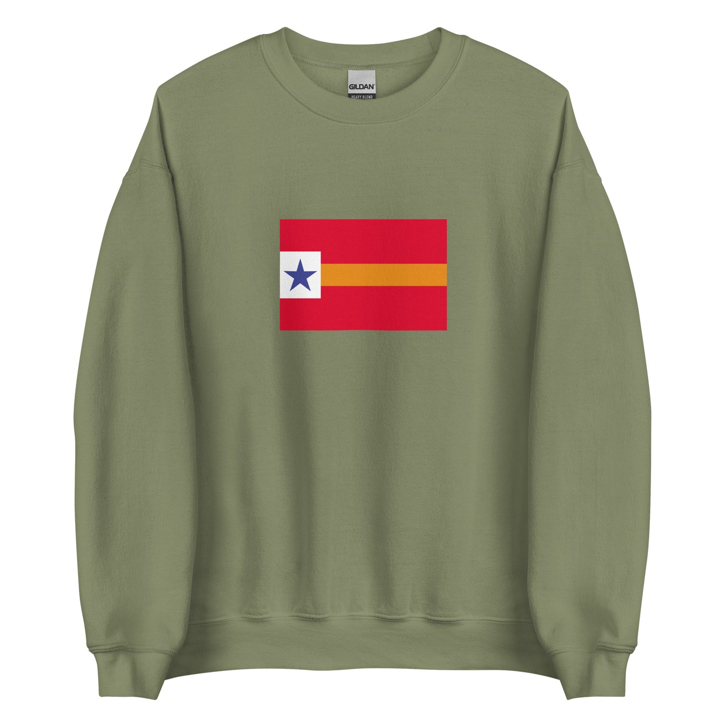 Mexico - Republic of Baja California (1853-1854) | Historical Mexican Flag Interactive Sweatshirt