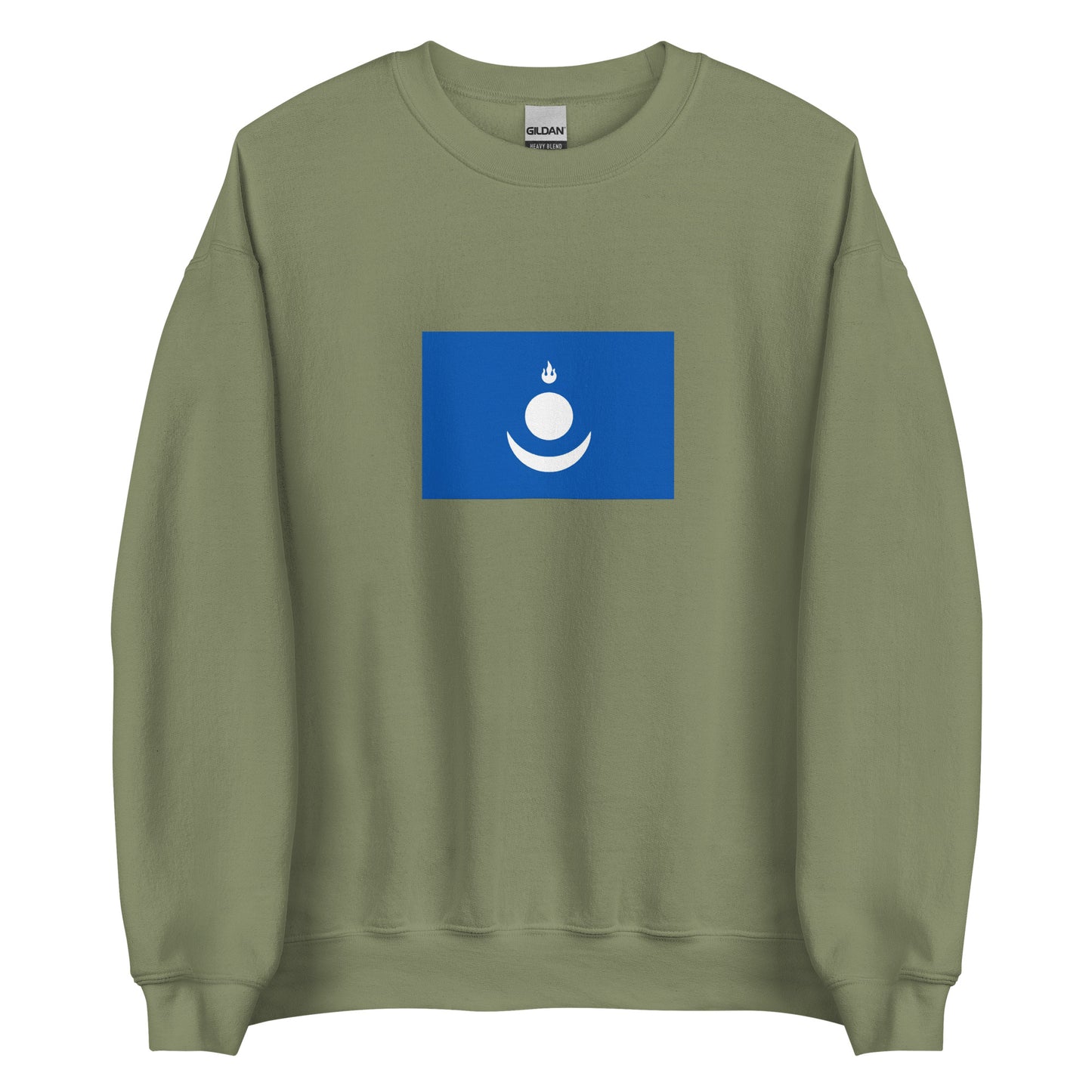 Mongolia - Mongol Empire (1206-1368) | Historical Mongolian Flag Interactive Sweatshirt