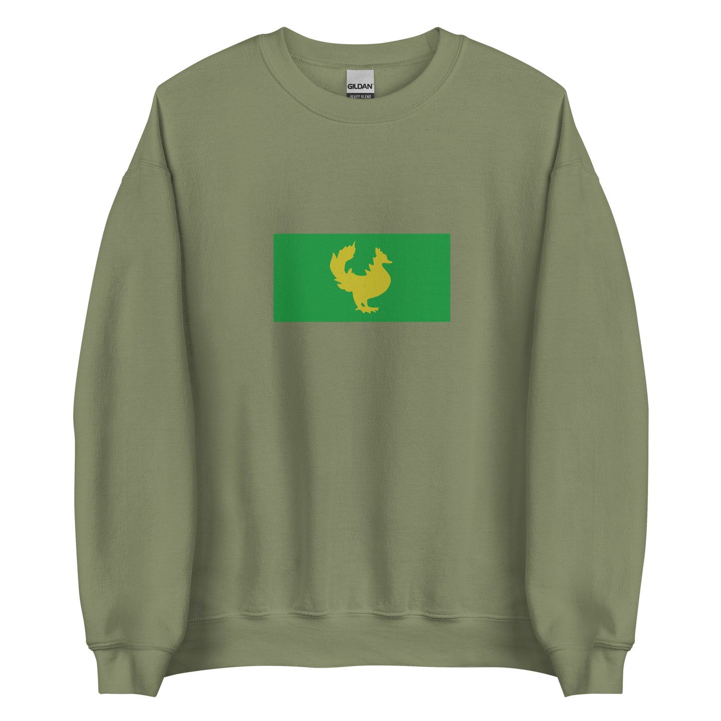 Myanmar (Burma) - Hanthawaddy Kingdom - First Burmese Empire (1287-1553) | Historical Burmese Flag Interactive Sweatshirt