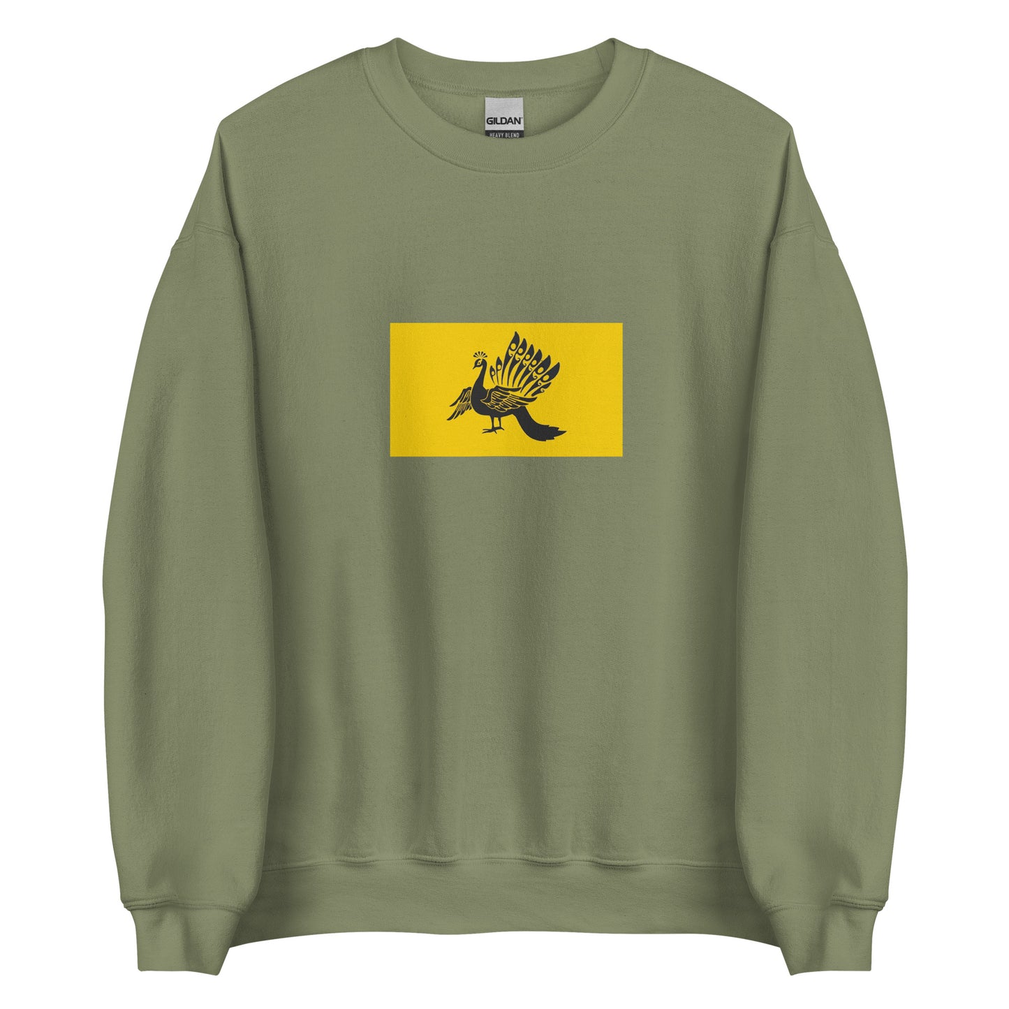 Myanmar (Burma) - Taungoo Dynasty - Second Burmese Empire (1510-1752) | Historical Burmese Flag Interactive Sweatshirt