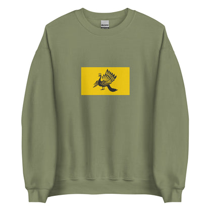Myanmar (Burma) - Taungoo Dynasty - Second Burmese Empire (1510-1752) | Historical Burmese Flag Interactive Sweatshirt