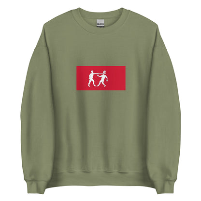 Nigeria - Benin Empire (1180-1897) | Historical Nigerian Flag Interactive Sweatshirt