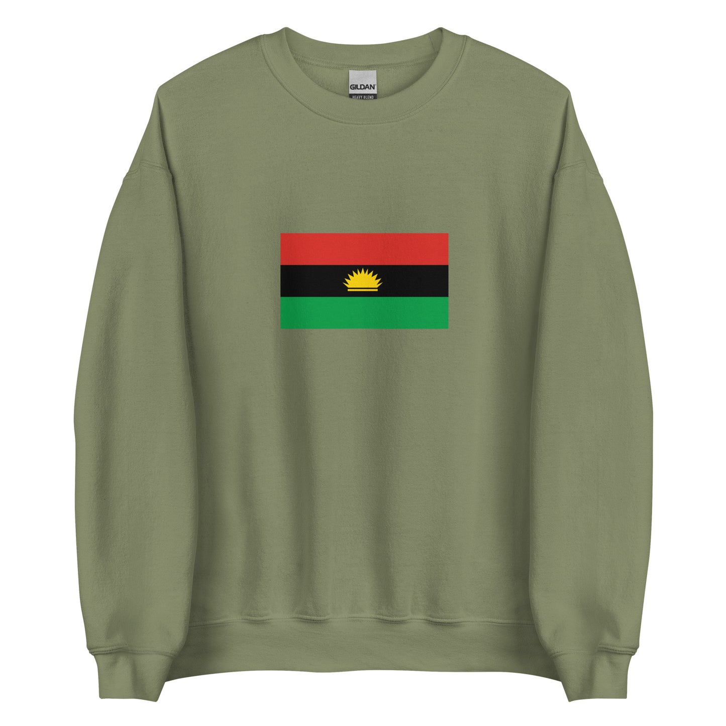 Nigeria - Republic of Biafra (1967-1970) | Historical Nigerian Flag Interactive Sweatshirt