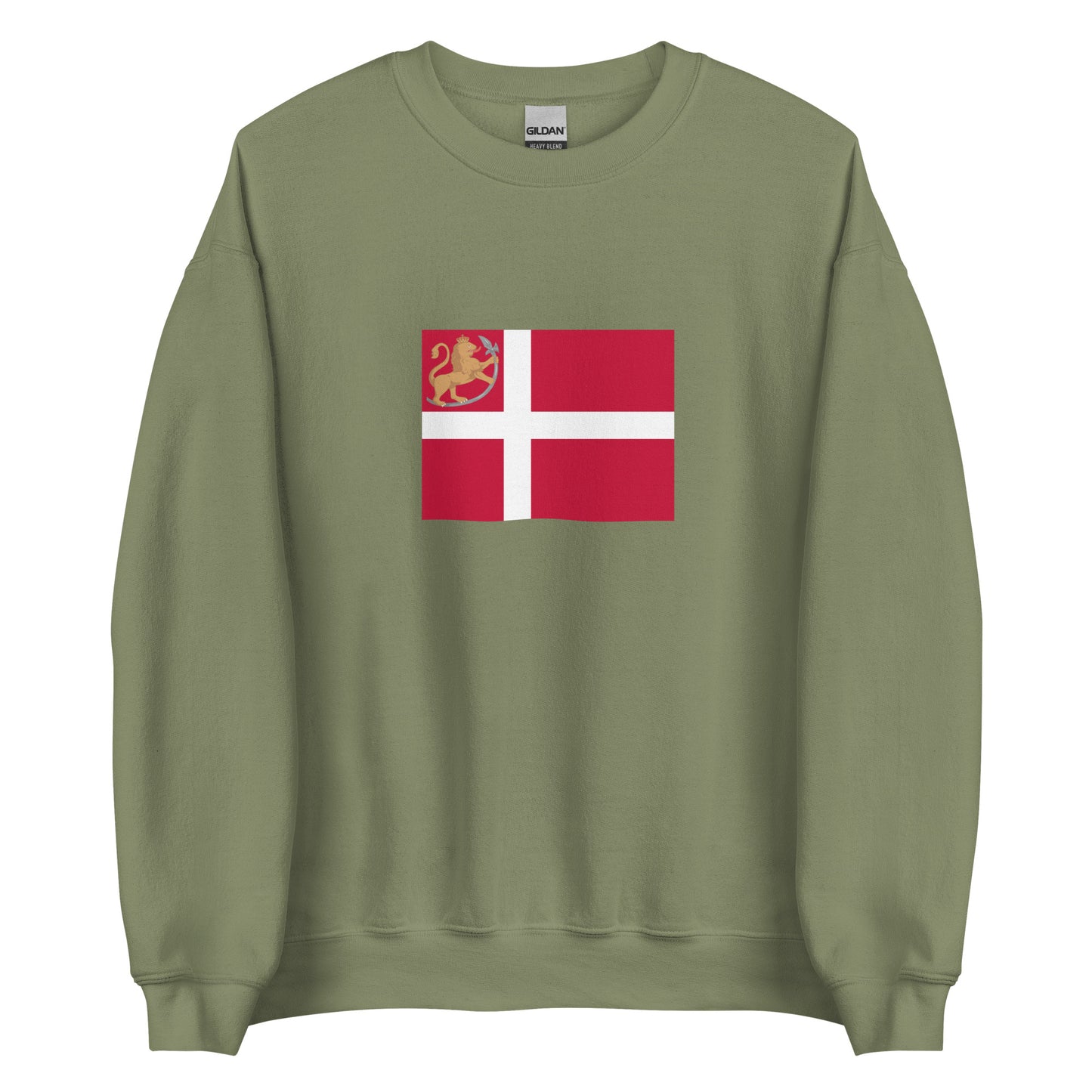 Norway - Kingdom of Norway (1814-1821) | Historical Norwegian Flag Interactive Sweatshirt