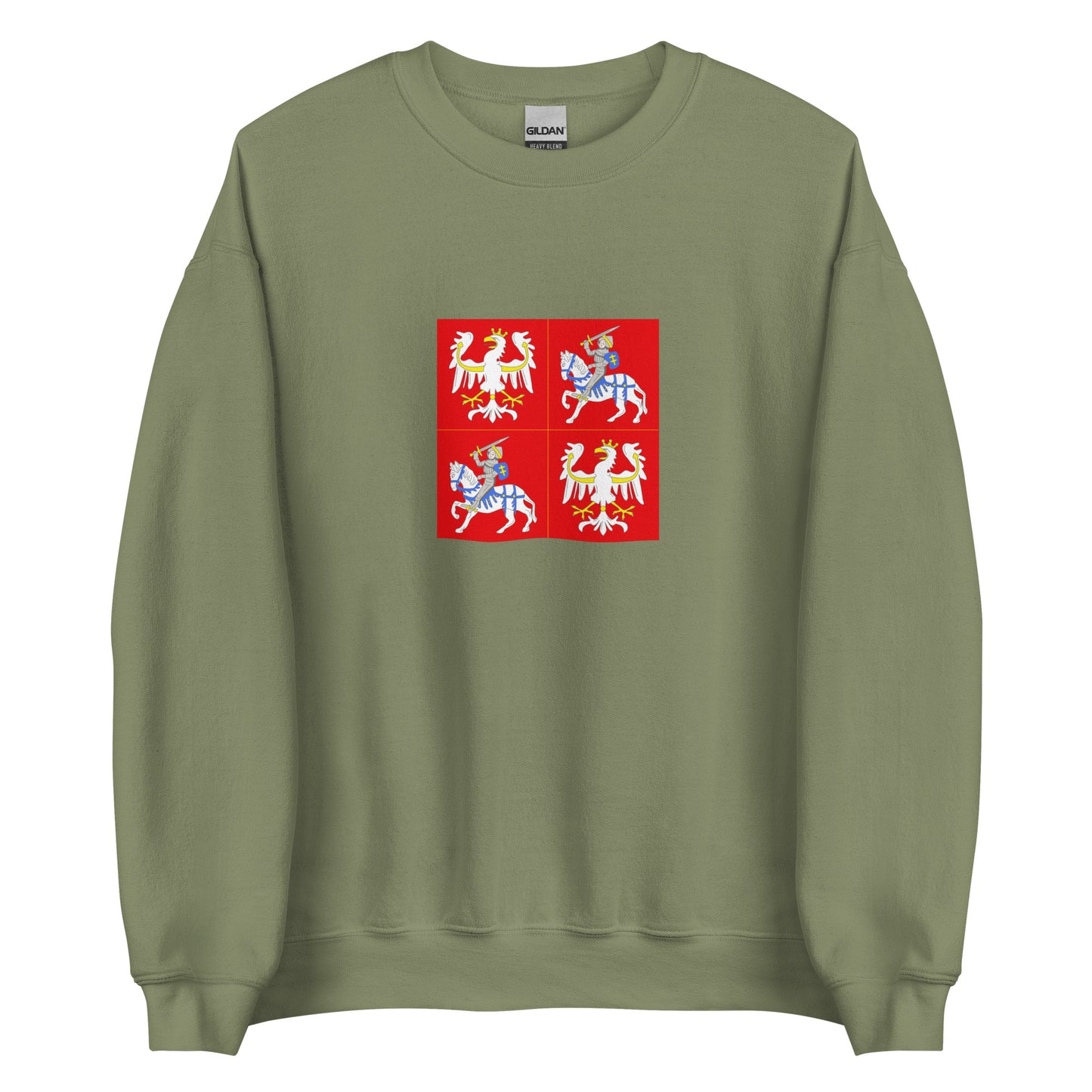 Poland - Jagiellonian Dynasty (1385-1572) | Historical Polish Flag Interactive Sweatshirt