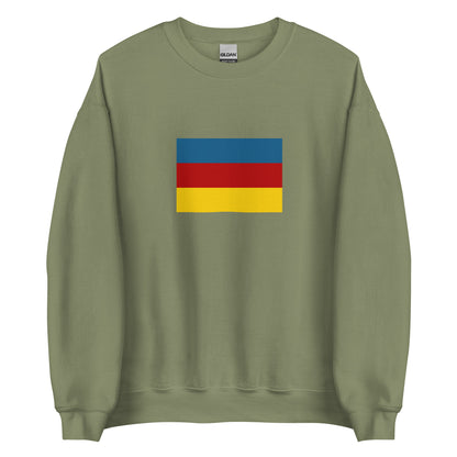 Romania - Principality of Transylvania (1711-1867) | Historical Romanian Flag Interactive Sweatshirt