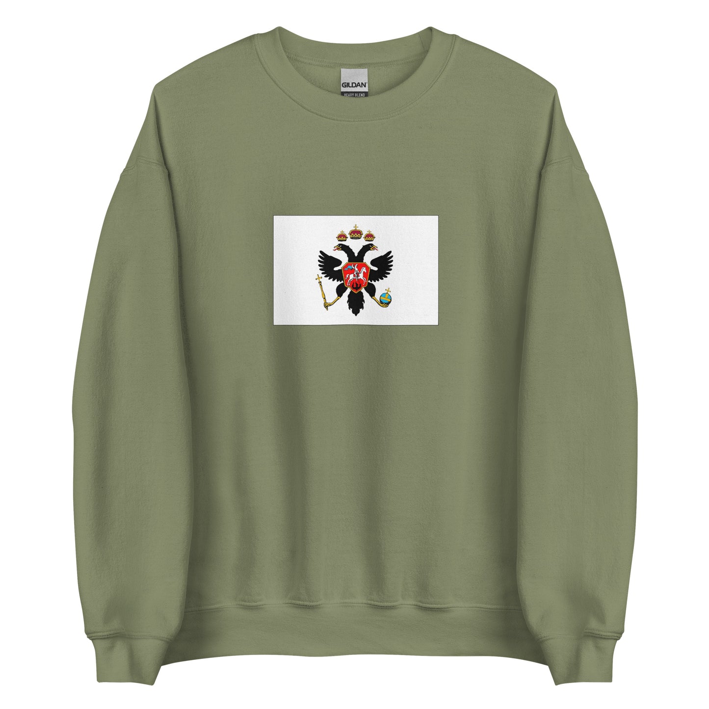 Russia - Grand Duchy of Moscow (1462-1505) | Historical Russian Flag Interactive Sweatshirt