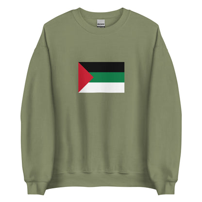 Saudi Arabia - Hashemite Kingdom of Hejaz (1917-1925) | Historical Saudi Arabian Flag Interactive Sweatshirt