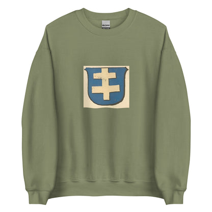 Serbia - Vlastimirovic Dynasty (610-960) | Historical Serbian Flag Interactive Sweatshirt