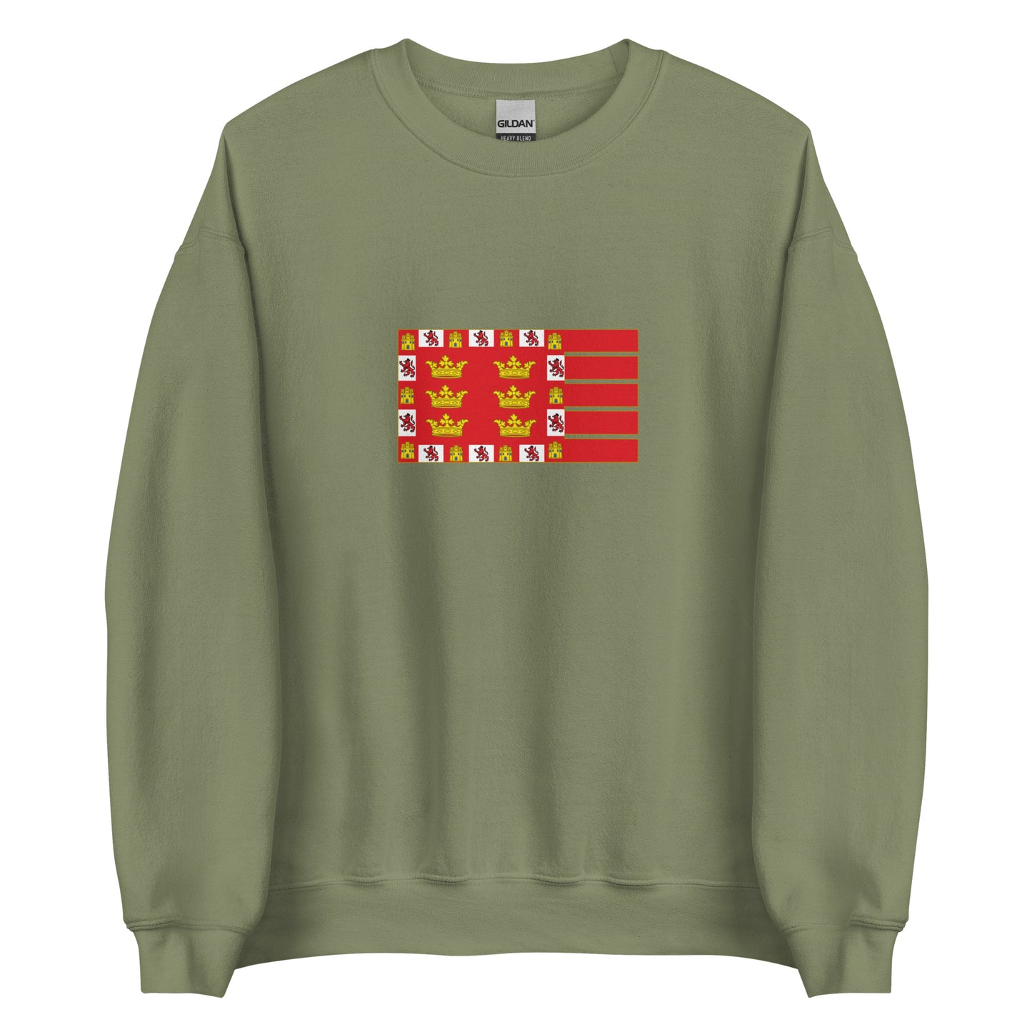 Spain - Kingdom of Murcia (1266-1833) | Historical Spanish Flag Interactive Sweatshirt