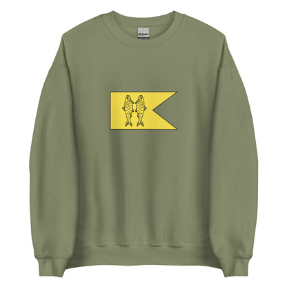 Sri Lanka - Pandya Dynasty (1251-1323) | Historical Sri Lankan Flag Interactive Sweatshirt