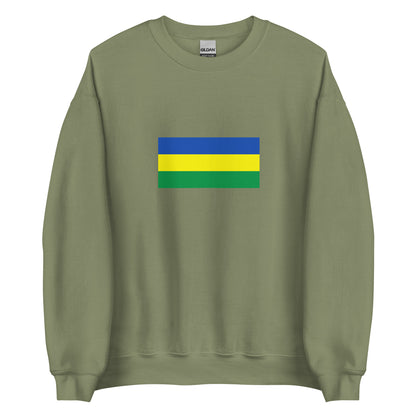 Sudan - Republic of Sudan (1956-1969) | Historical Sudanese Flag Interactive Sweatshirt