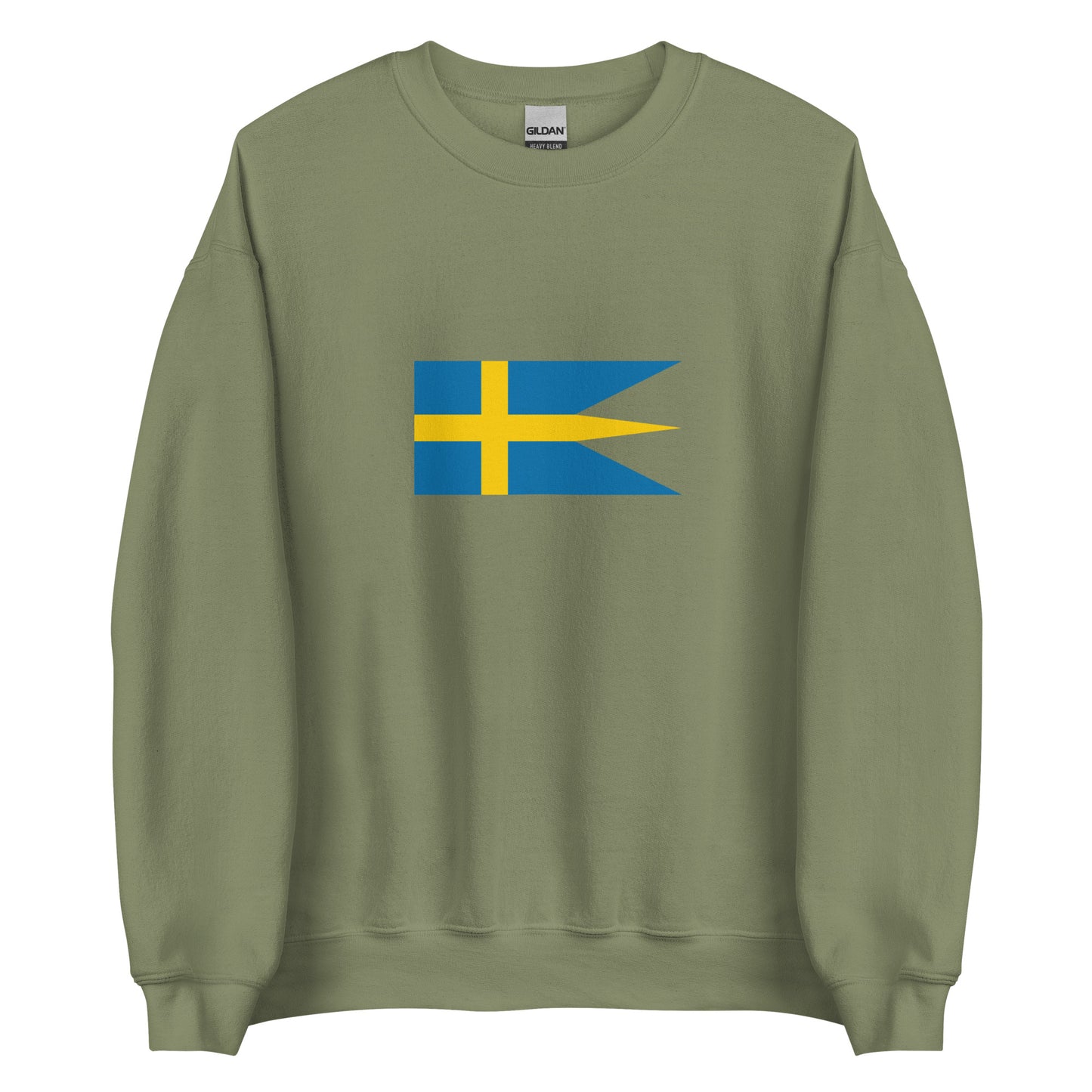 Sweden - Swedish Empire (1611-1721) | Historical Swedish Flag Interactive Sweatshirt