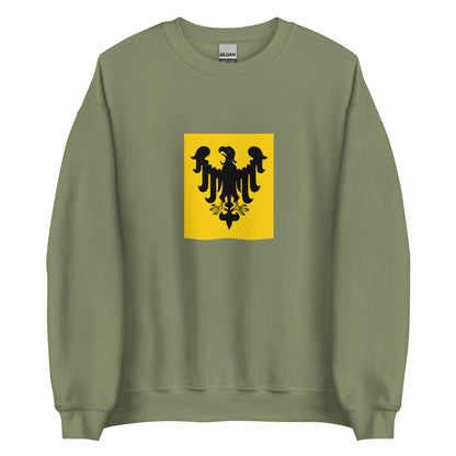 Switzerland - Holy Roman Empire (800-1300) | Historical Suisse Flag Interactive Sweatshirt