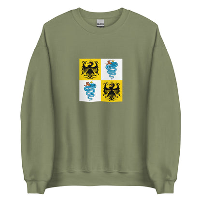 Switzerland - Duchy of Milan under the Holy Roman Empire (1395-1499) | Historical Suisse Flag Interactive Sweatshirt
