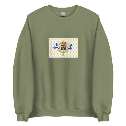 Switzerland - Kingdom of France (1604-1790) | Historical Suisse Flag Interactive Sweatshirt