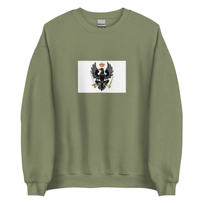 Switzerland - Kingdom of Prussia (1707-1848) | Historical Suisse Flag Interactive Sweatshirt