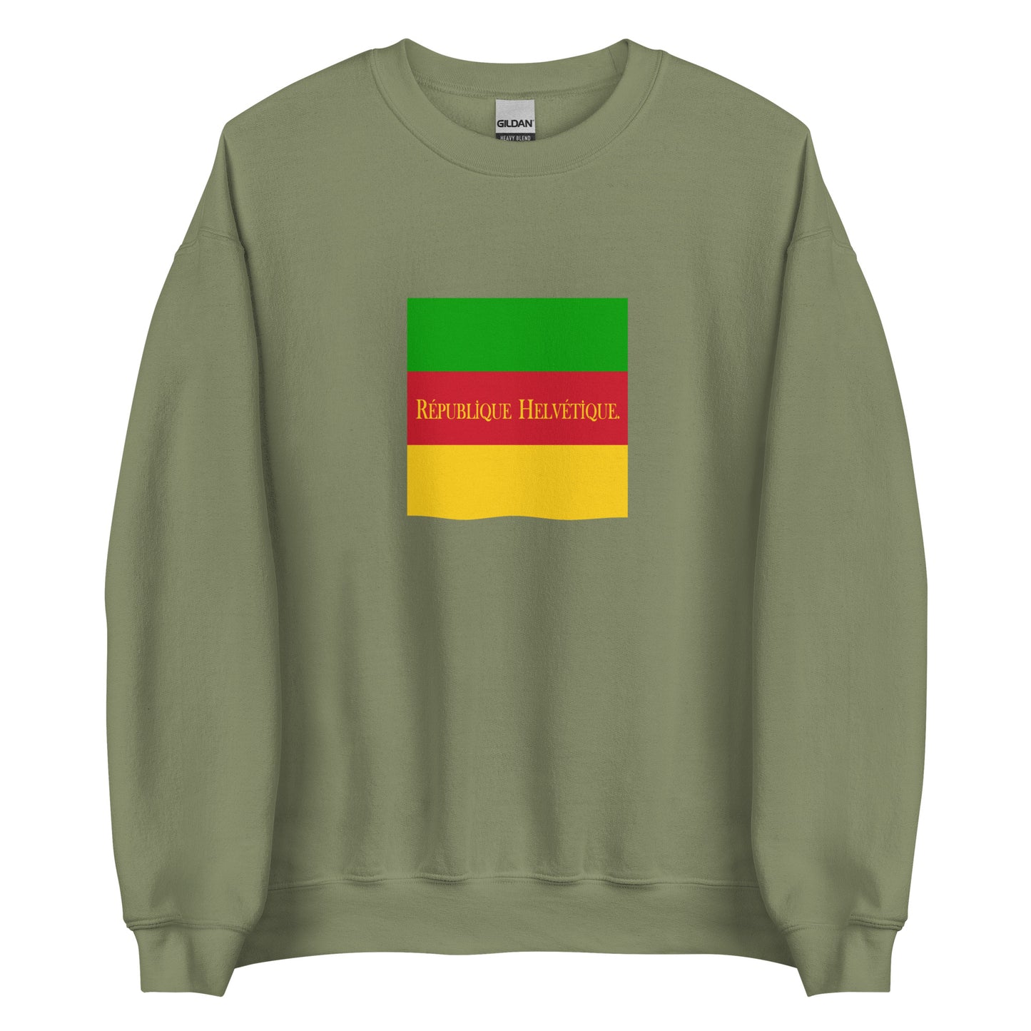 Switzerland - Helvetic Republic (1798 - 1803) | Historical Flag Unisex Sweatshirt