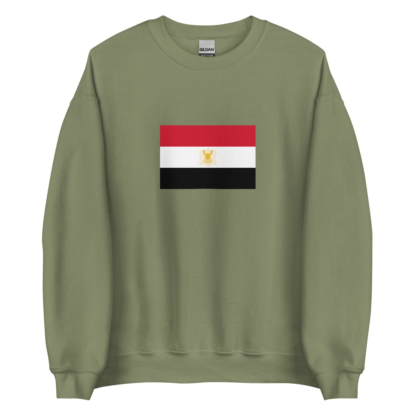 Syria - Federation of Arab Republics (1972-1977) | Historical Syrian Flag Interactive Sweatshirt