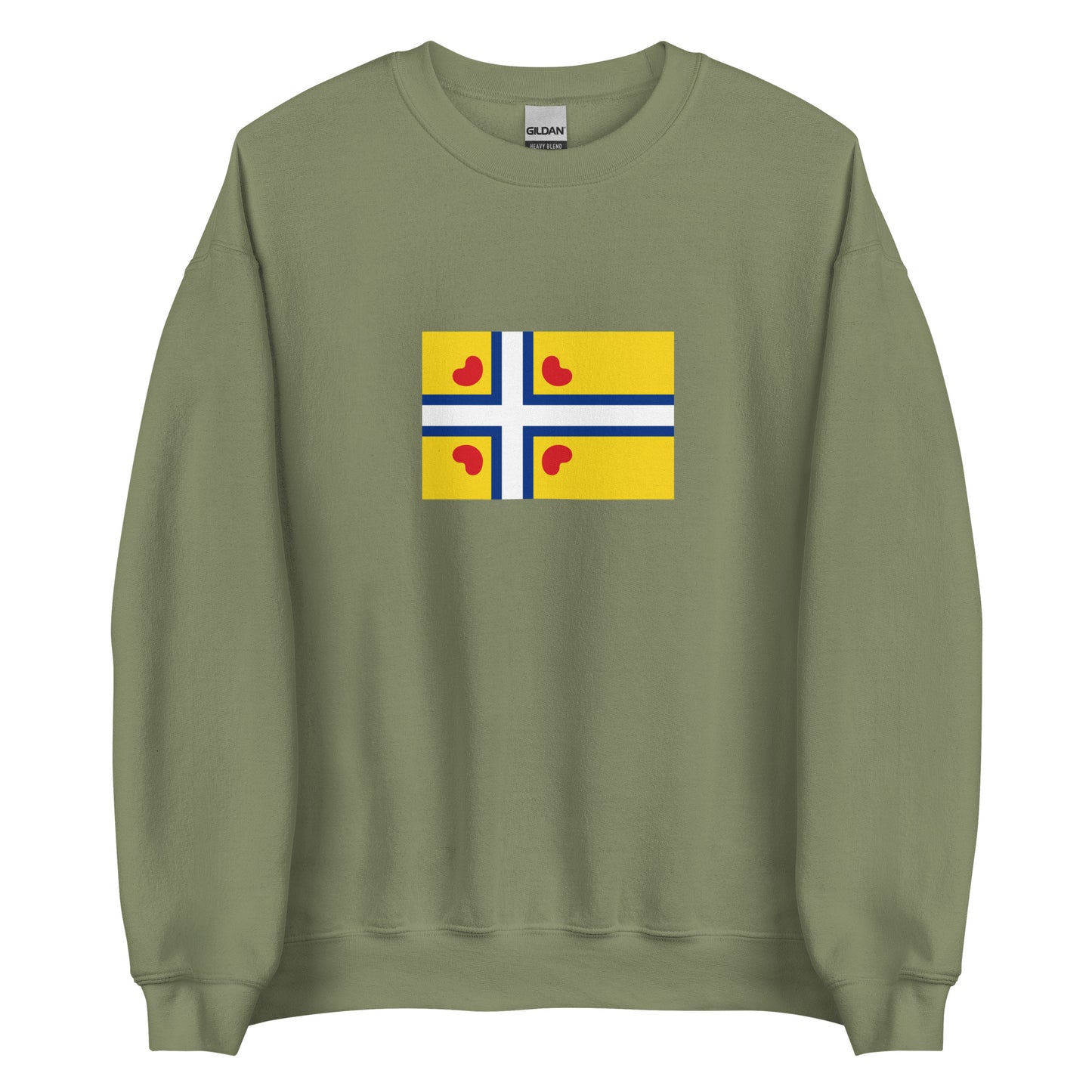 Netherlands - Frisian Kingdom (600-734) | Historical Netherlands Flag Interactive Sweatshirt