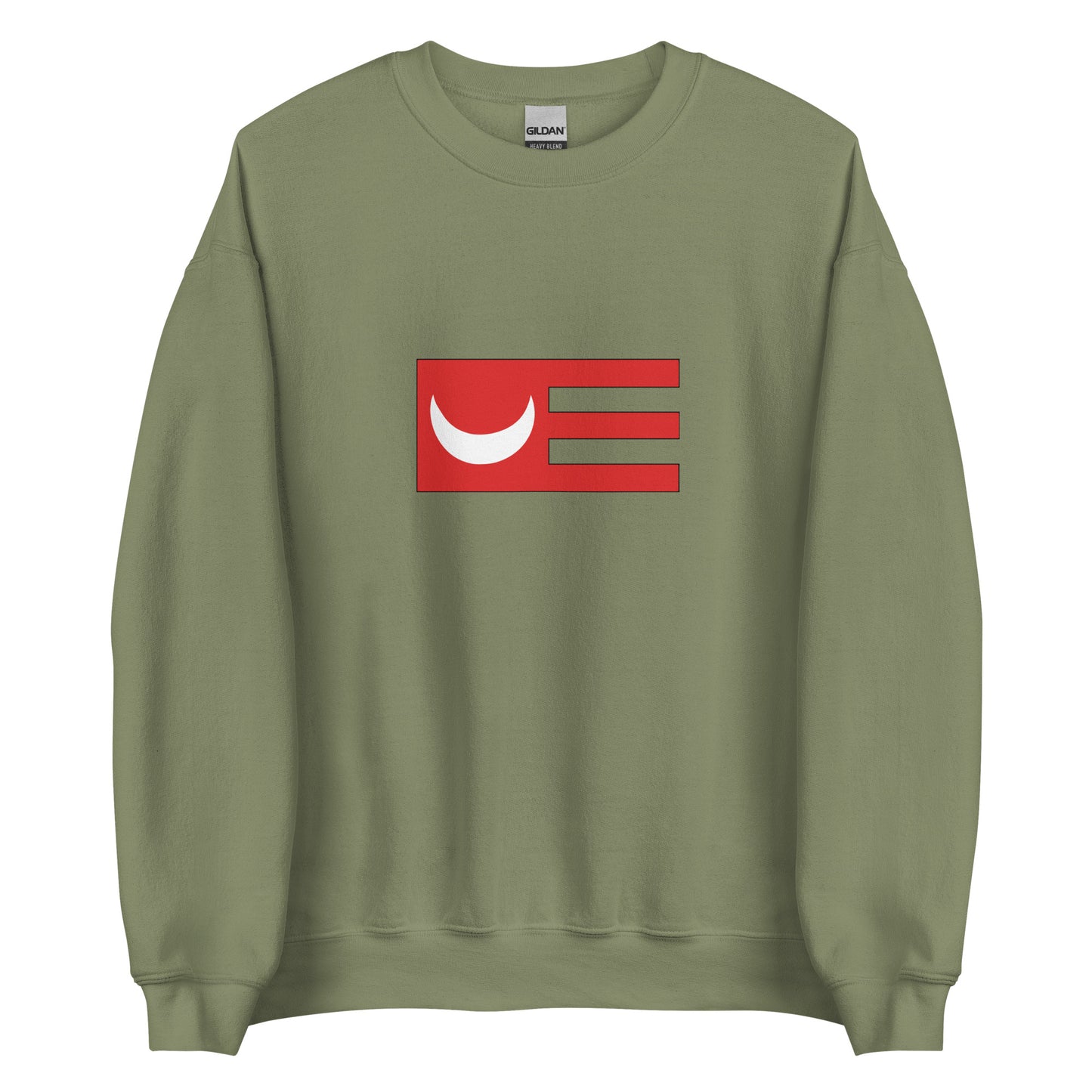 Tunisia - Hafsid Dynasty (1300-1337) | Historical Tunisian Flag Interactive Sweatshirt