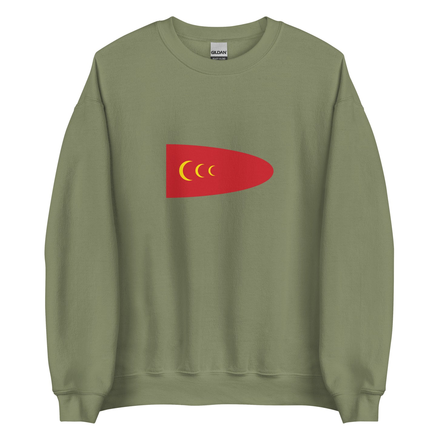 Tunisia - Ottoman Tunisia (1574-1705) | Historical Tunisian Flag Interactive Sweatshirt