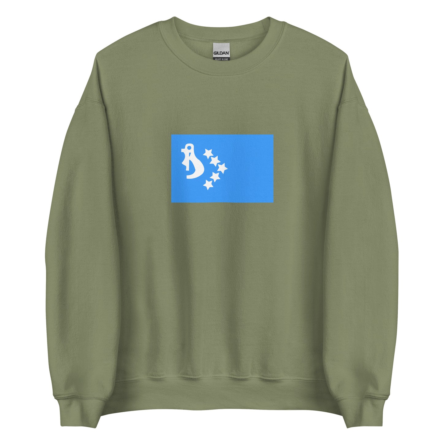 Ukraine - Khazar Kingdom (650-969) | Historical Ukraine Flag Interactive Sweatshirt