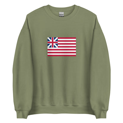 USA - Grand Union (1775-1777) | Historical American Flag Interactive Sweatshirt