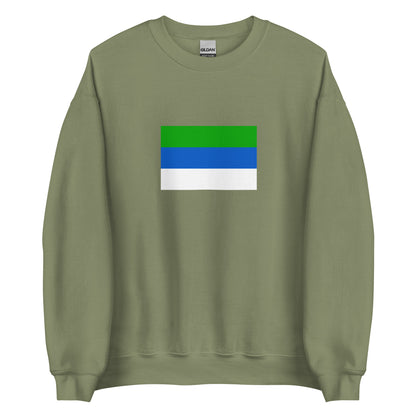 Latvia - Courland Governorate (1795-1918) | Historical Latvian Flag Interactive Sweatshirt
