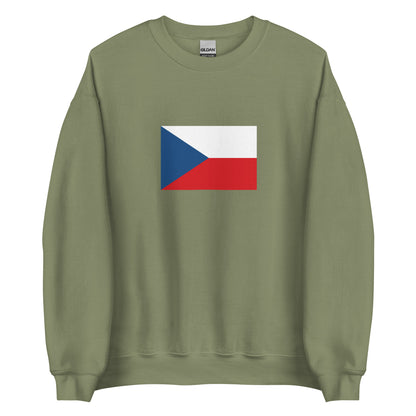 Czech Republic - Czechoslovakia (1918-1938) | Historical Czech Flag Interactive Sweatshirt