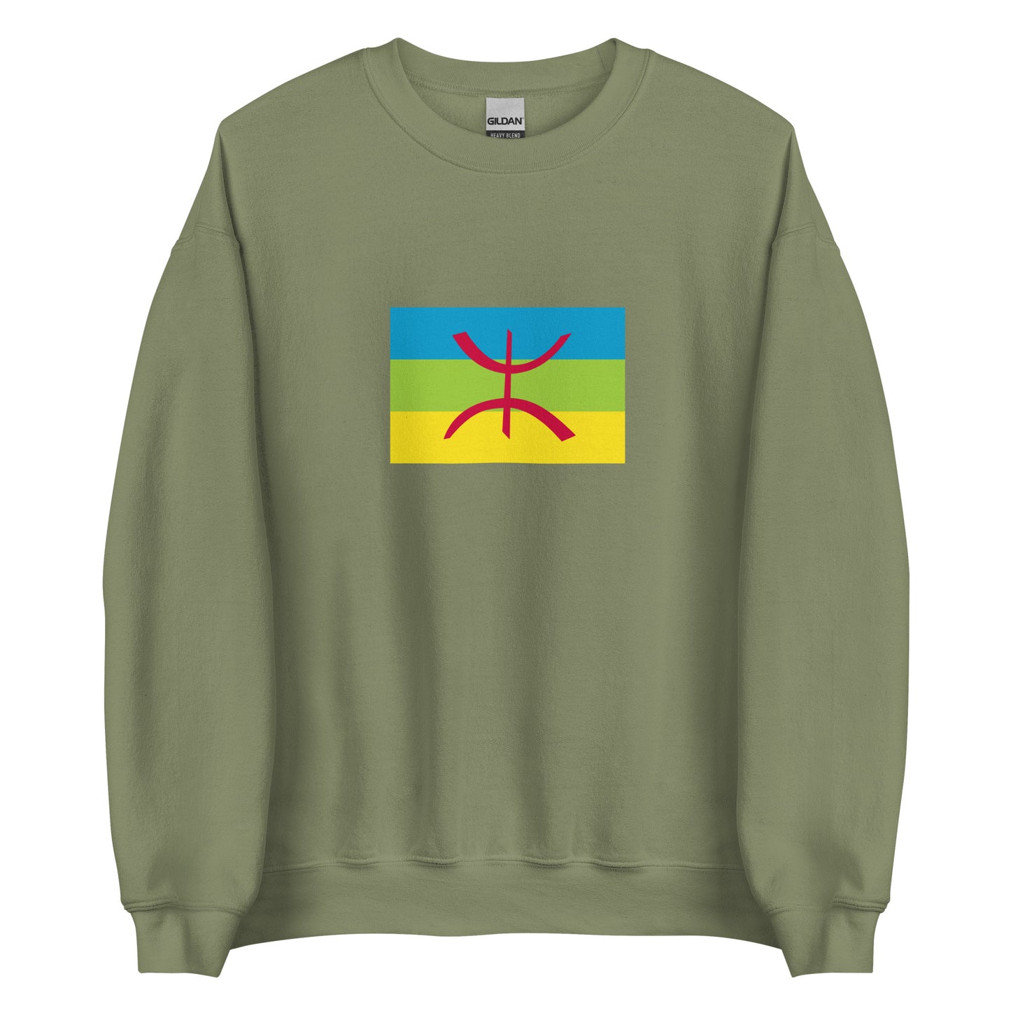 Algeria - Berbers Amazighs | Ethnic Algerian Flag Interactive Sweatshirt