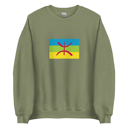 Algeria - Berbers Amazighs | Ethnic Algerian Flag Interactive Sweatshirt