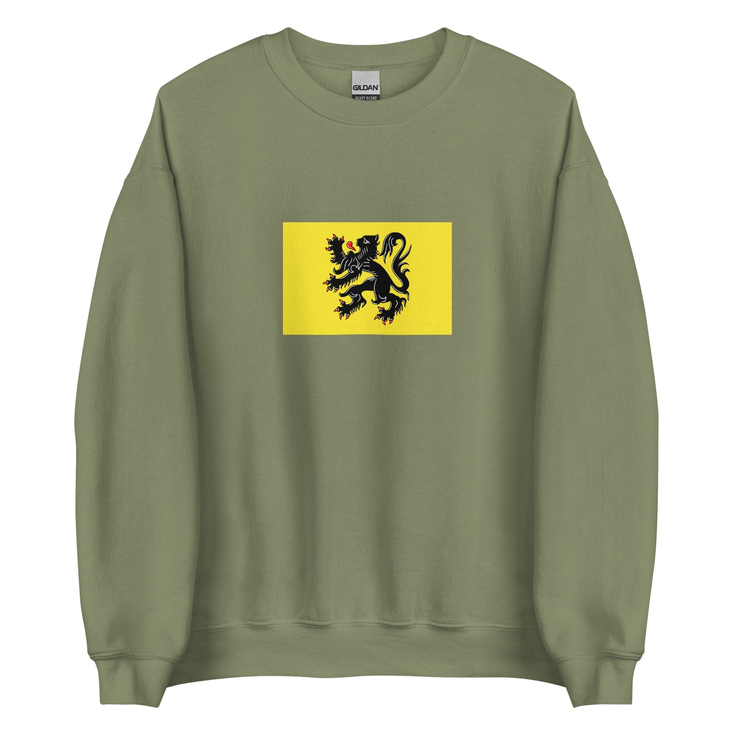 Belgium - Flemish Flanders | Ethnic Belgian Flag Interactive Sweatshirt