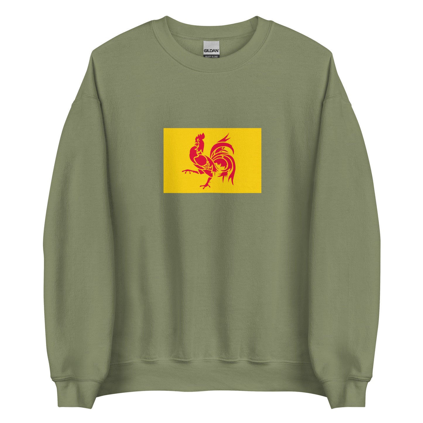 Belgium - Wallonia Walloons (French Community) | Ethnic Belgian Flag Interactive Sweatshirt