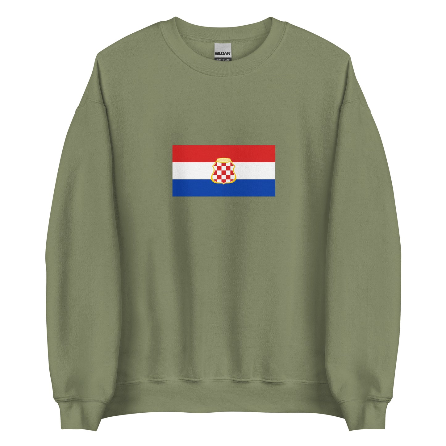 Bosnia Herzegovina - Bosnian Croats | Ethnic Bosnian Flag Interactive Sweatshirt