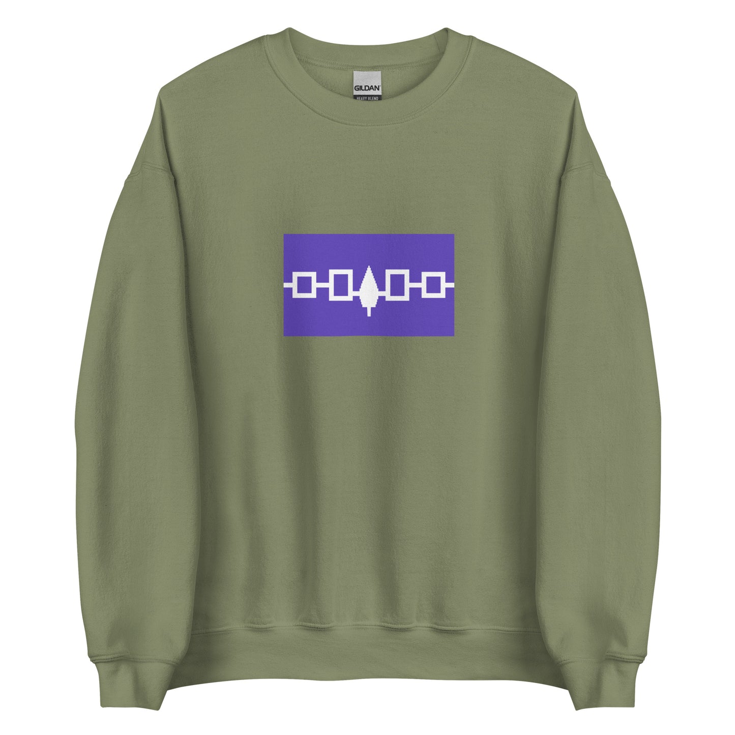 Canada - Iroquois People | Native Canadian Flag Interactive Sweatshirt